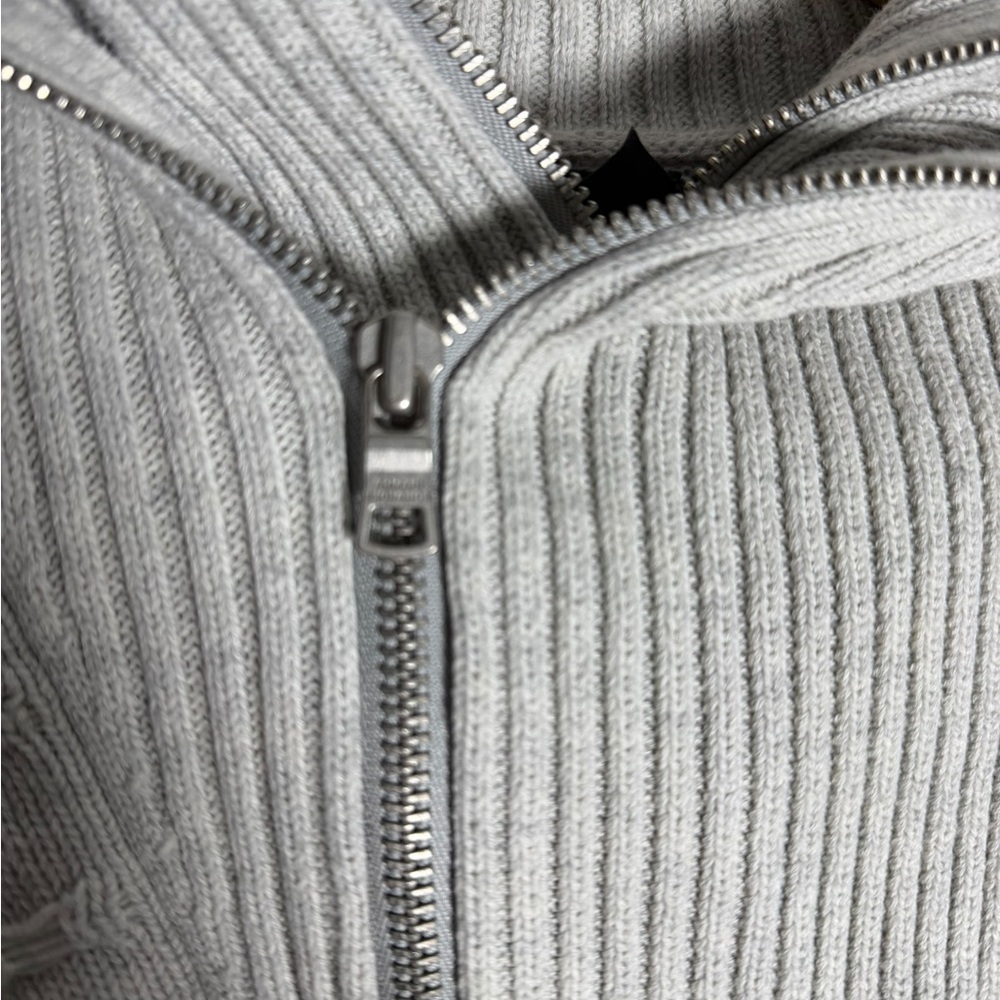 Armani Exchange Women's Gray Textured Cowl Sweater - Size Small - Picture 3 of 7